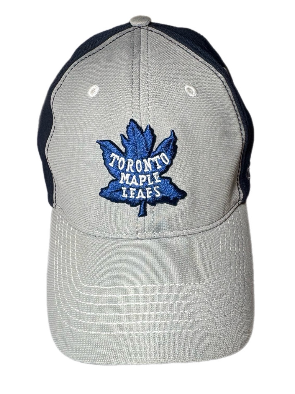 47 Toronto Maple Leafs Two-Tone Gray and Blue Cap
